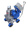 Pumps with stainless steel piston
