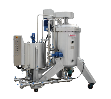 NF automatically discharged horizontal disk kieselgur filters for beer