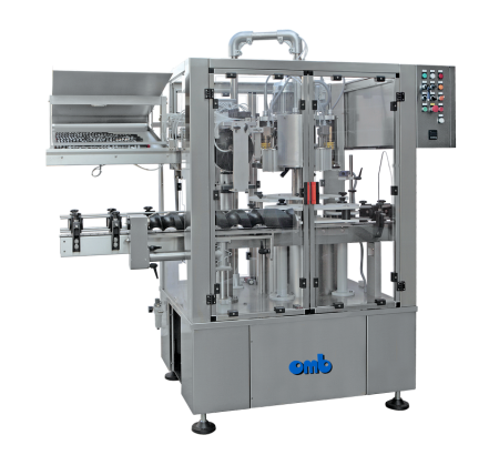 Monoblocco 4+4 teste con distributore mecc ad aghi