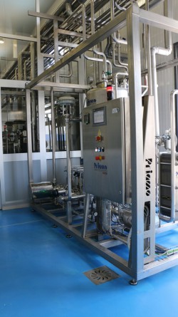 Groupe réception lait et stockage