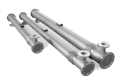 Plate/tubular heat exchangers