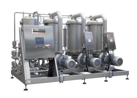 CFK-I crossflow filters with ceramic membranes