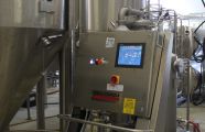 cross flow filter touchscreen interface