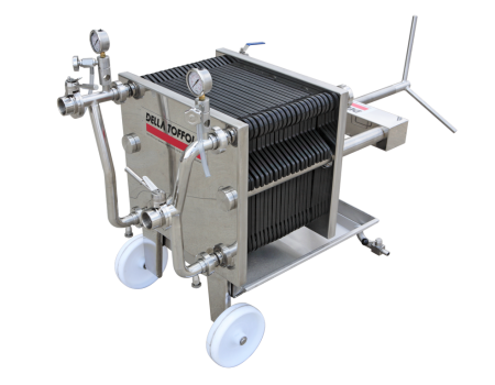 Filtre presse à cartons pour jus de fruits