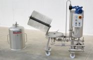 Filtri a farina fossile con dischi orizzontale a scarico manuale  per succhi di frutta