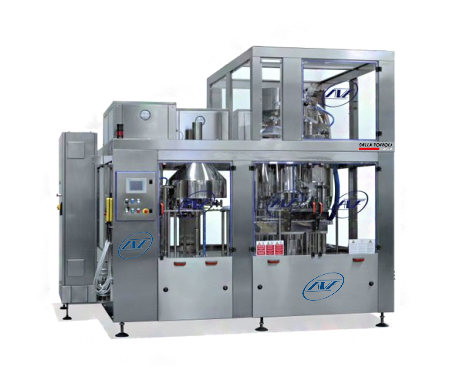 plastic and glass bottle filling machine