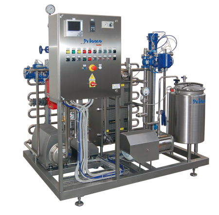 Pasteurizing units for fruit juices