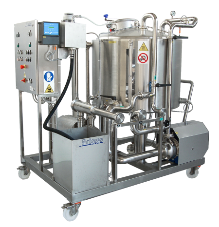 Trolley CIP plants for dairy sector