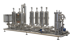 Installations de microfiltration eau, avec membranes céramiques et organiques