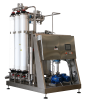 Organic ultrafiltration for water bottling lines