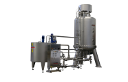 NF AUTOMATICALLY DISCHARGED HORIZONTAL DISK KIESELGUR FILTERS FOR SUGAR SOLUTIONS