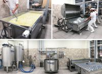 Une mini-fromagerie Priamo Food Technologies – Groupe Della Toffola au FICO Eataly World